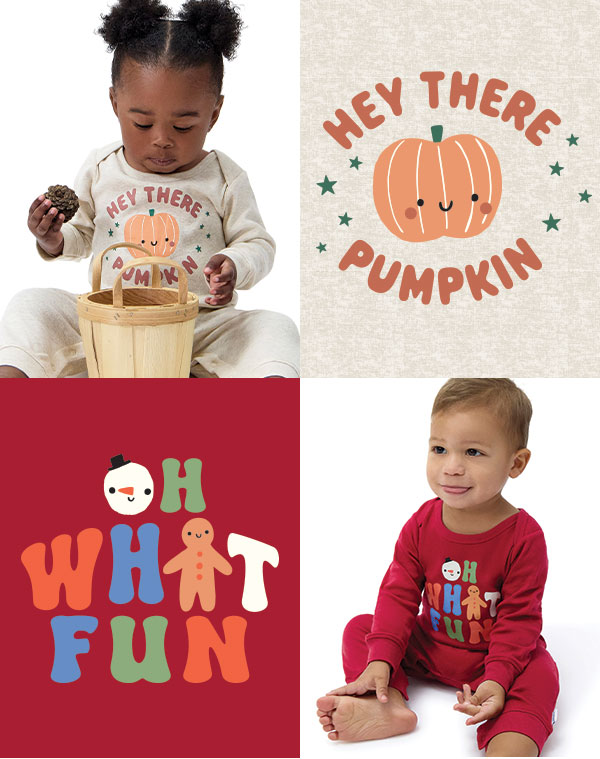 Onesies® Brand Rompers for The Cozy Season