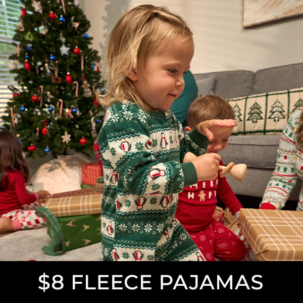 $8 Fleece Pajamas