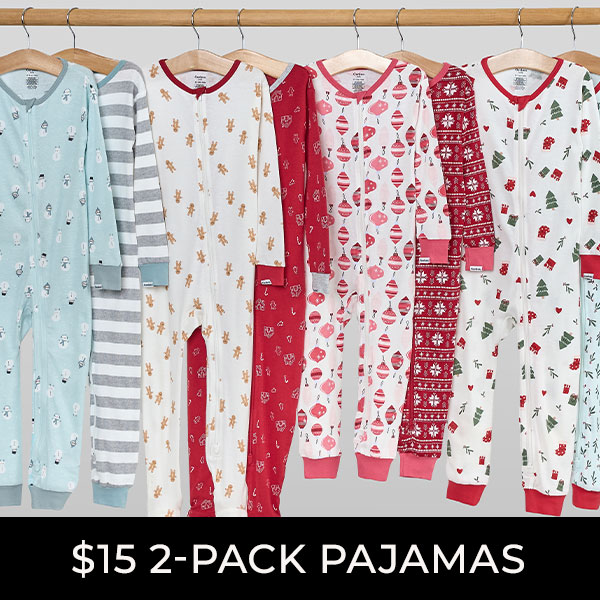 $15 2-Pack Pajamas