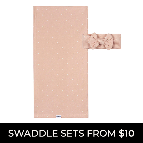 Swaddle Sets From $10