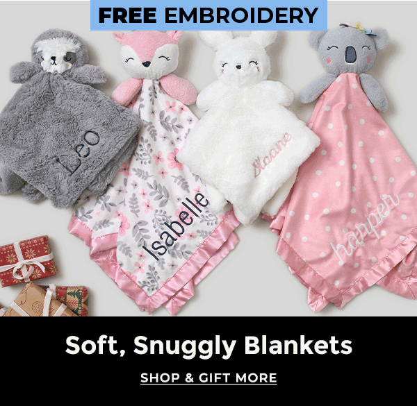 Soft, Snuggly Blankets - Find Great Gifts
