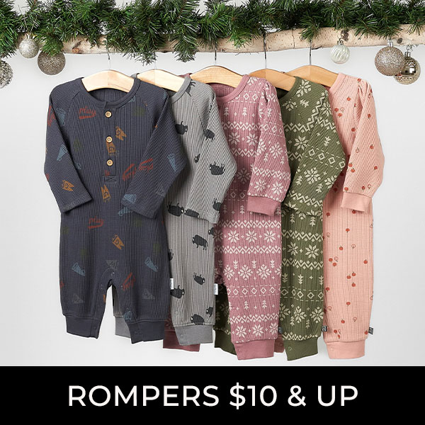 Rompers $10 & Up