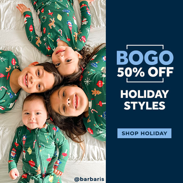 BOGO 50% off holiday styles