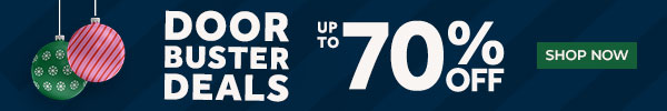 Doorbusters Deals up to 70% off