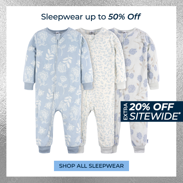 Sleepwear up to 50% off + Extra 20% off