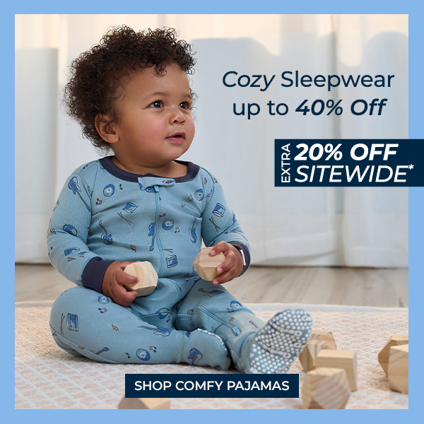 Cozy Sleepwear up to 40% off + Extra 20% off Sitwide