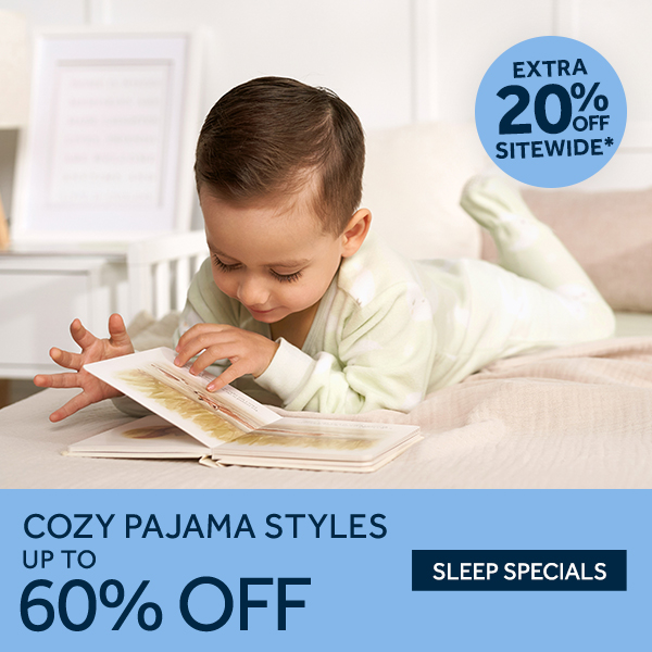 Cozy Pajama Styles up to 60% off