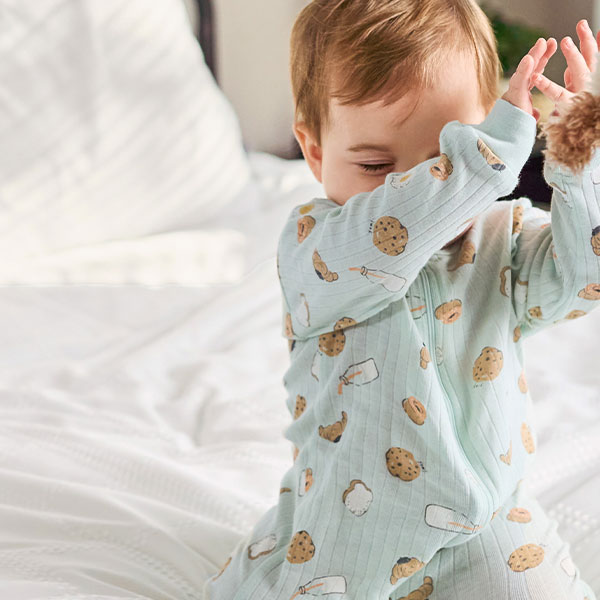 baby and toddler boy spring ready sleepwear
