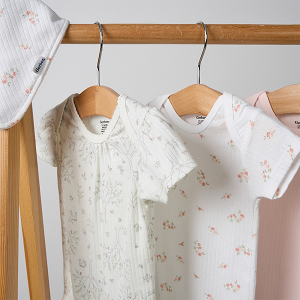 13-Piece Baby Girls Deer Baby Essentials Gift Set