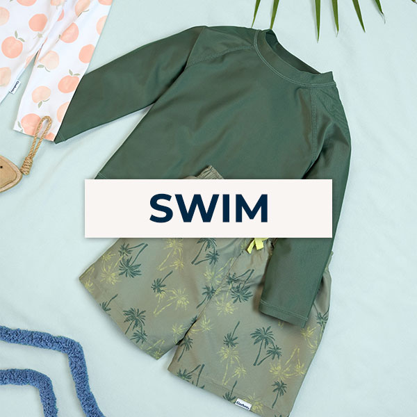 baby and toddler UPF 50+ swimwear