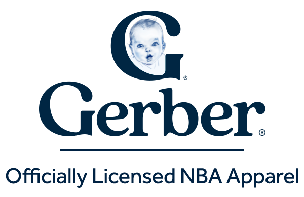 Gerber + NBA officially licensed apparel