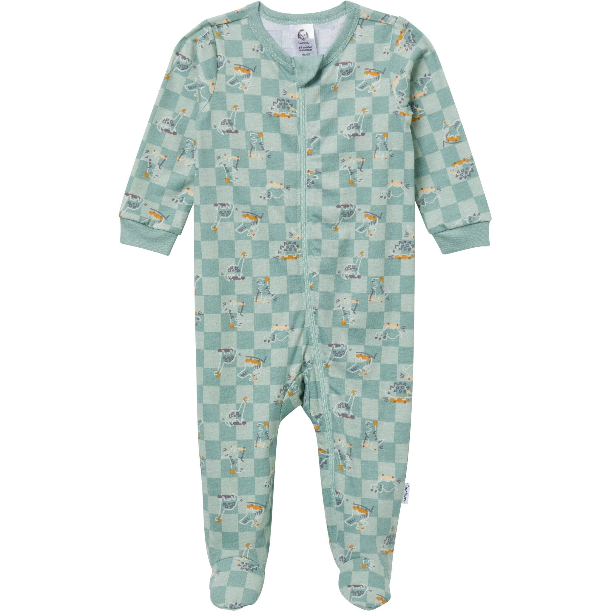 Baby Boys Skateboard Dinos Sleep 'N Play