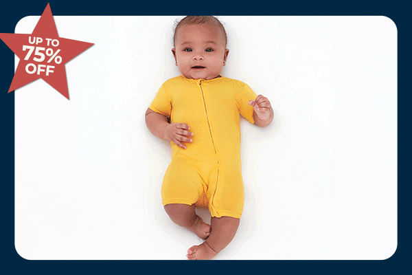 up to 75% off select sleepwear
