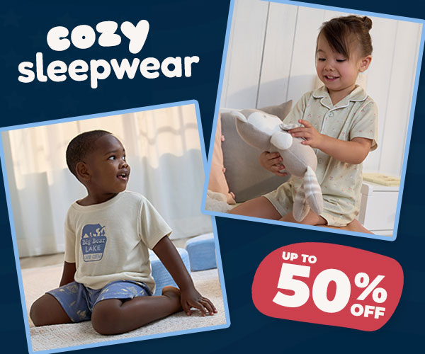 up to 50% off sleepwear