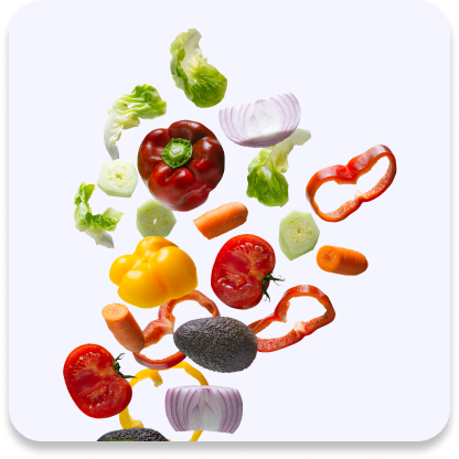 Food particles under the gumline