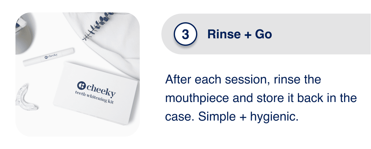 3. Rinse + Go