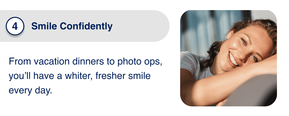 4. Smile Confidently