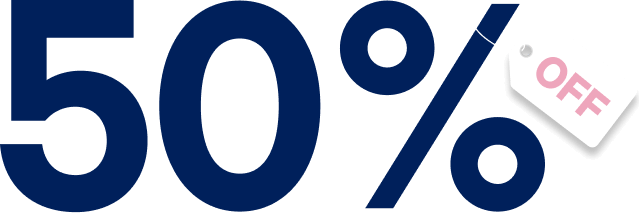 50% Off