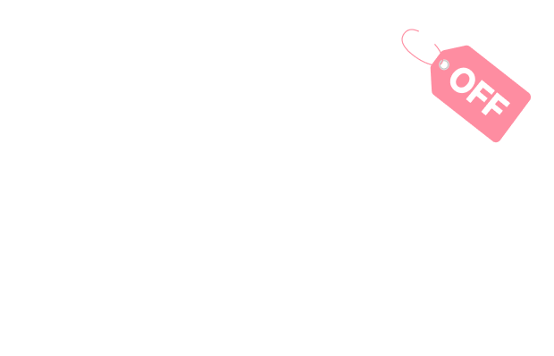 50% OFF SITEWIDE