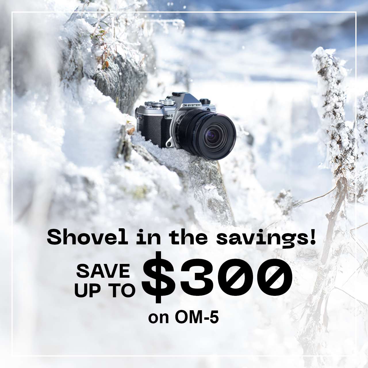 Save up to $300 on OM-5