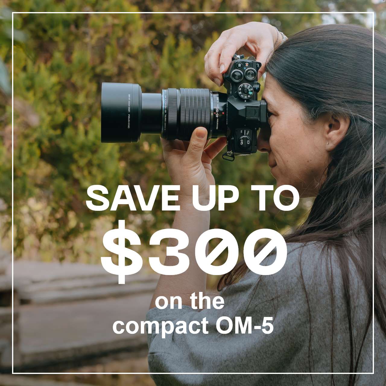 Save up to $300 on OM-5