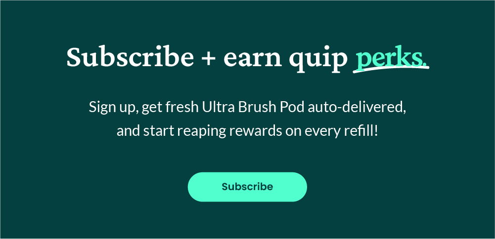 Earn quip perks