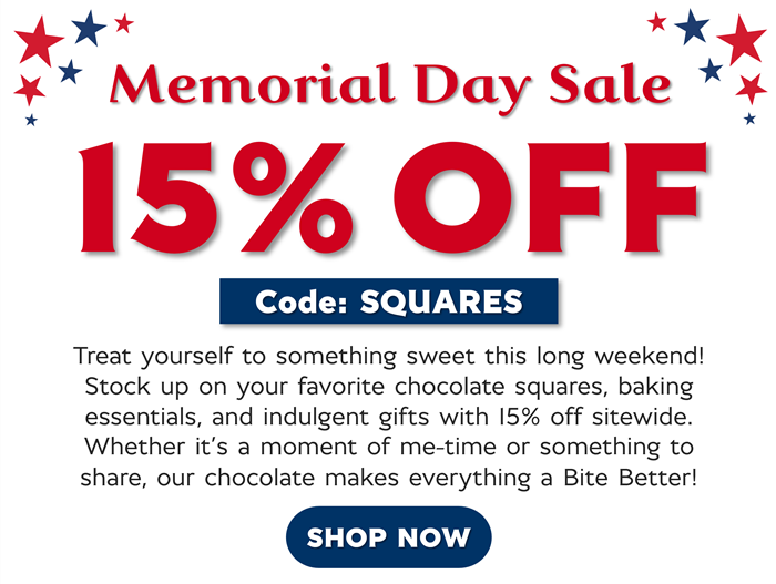 Use code: SQUARES at checkout