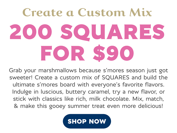 200 Squares for $90