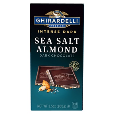 Intense Dark Sea Salt Almond Dark Chocolate