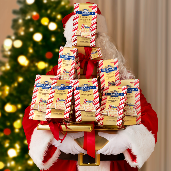 Santa and Peppermint Bark
