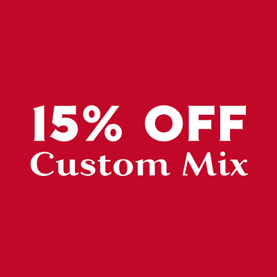 15% Off Custom Mix