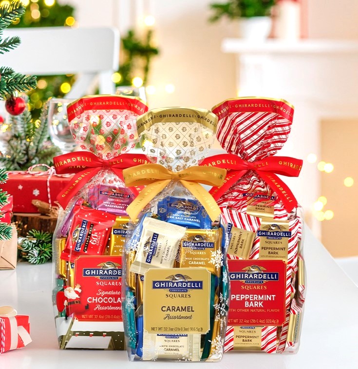 Holiday Chocolate Gift Bags
