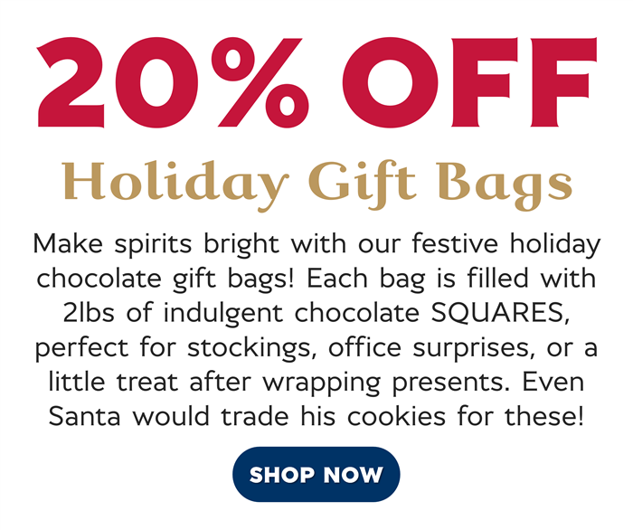 20% Off Holiday Gift Bags