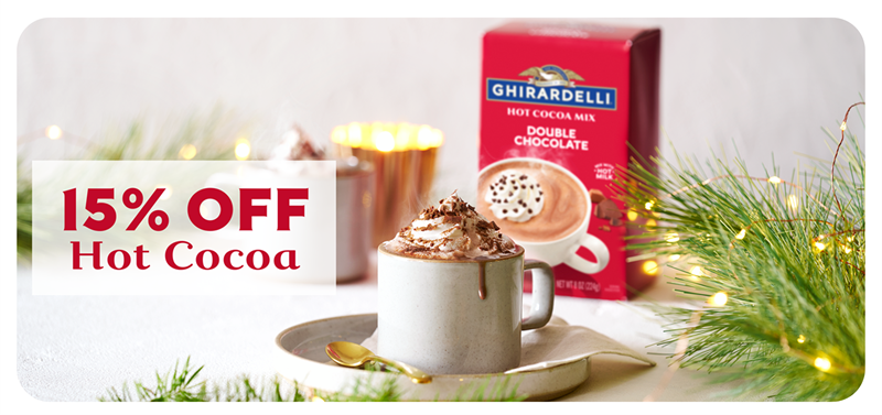 15% Off Hot Cocoa