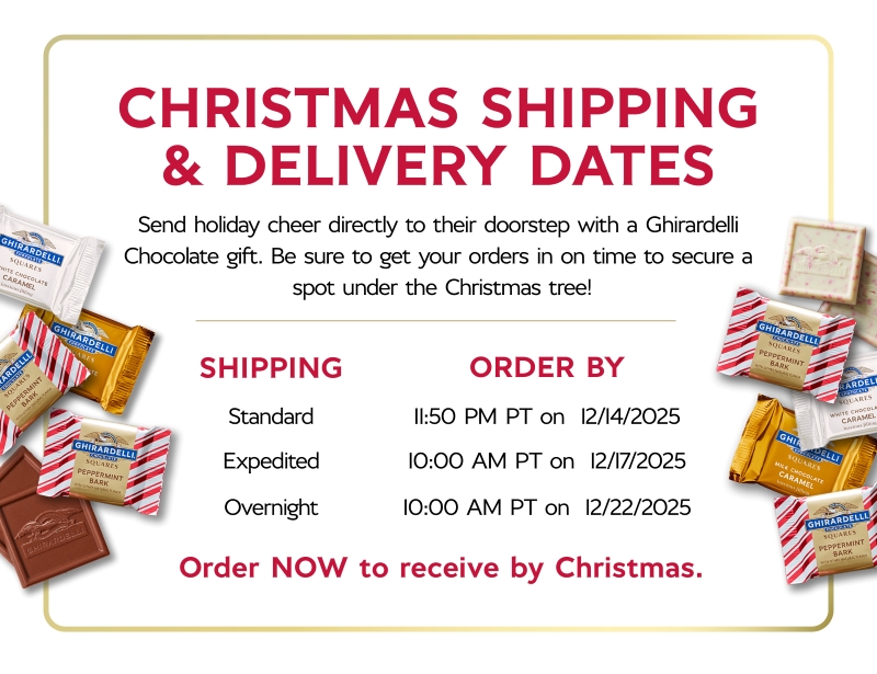 Christmas Shipping and Delivery Dates
