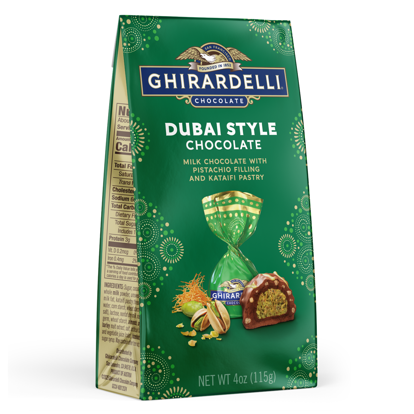 Ghirardelli Dubai Style Chocolate Bag