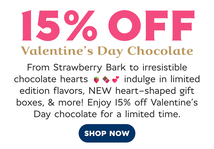 15% Off Valentine's Day Gifts
