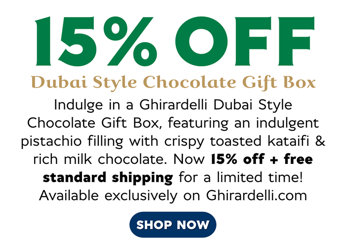 15% Off Dubai Style Chocolate Gift Box