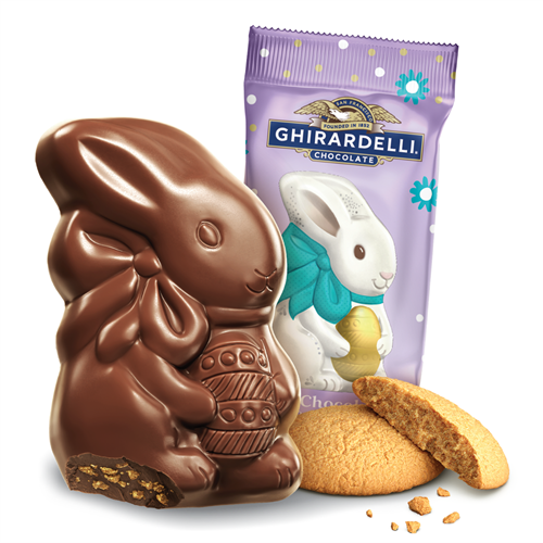 Milk Chocolate Cookie Bunny