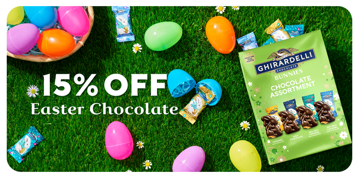 15% Off All Easter Chocolate