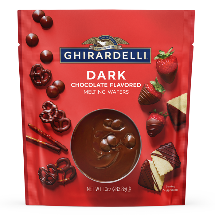 Dark Chocolate Flavored Melting Wafers