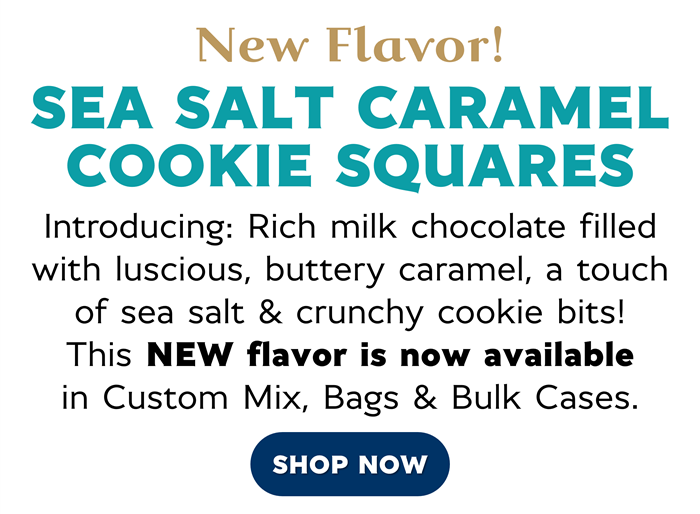 Sea Salt Caramel Cookie Squares