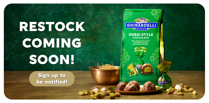 Dubai Style Chocolate is RETURNING SOON!