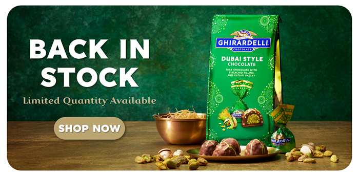 Dubai Style Chocolate is Back in Stock!