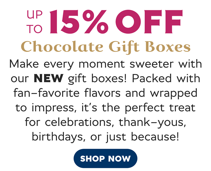 Up to 15% Off Gift Boxes