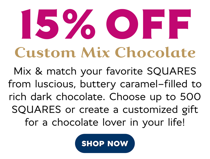 Mix & match your favorite SQUARES