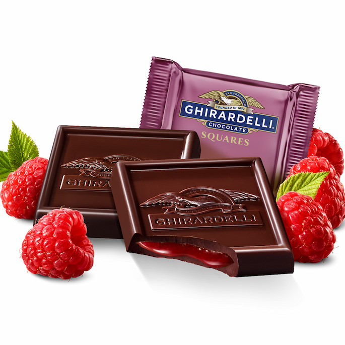 Dark Chocolate Raspberry SQUARES