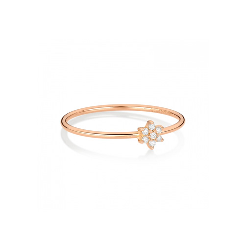 diamond star ring