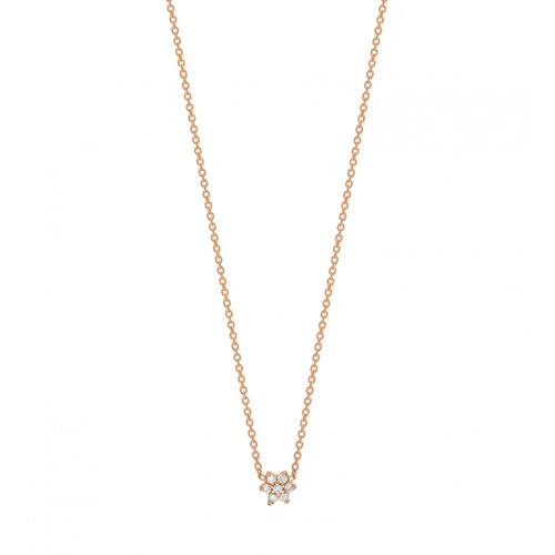 diamond star necklace