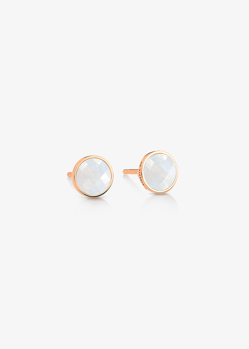 moonstone studs
